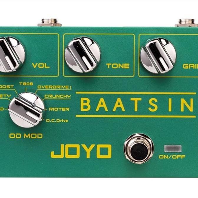 TERBARU JOYO R-11 JOYO EFFECT PEDAL BATSIN (1 IN 1 OVER DRIVE / DISTORTION) R11 JOYO ORINAL