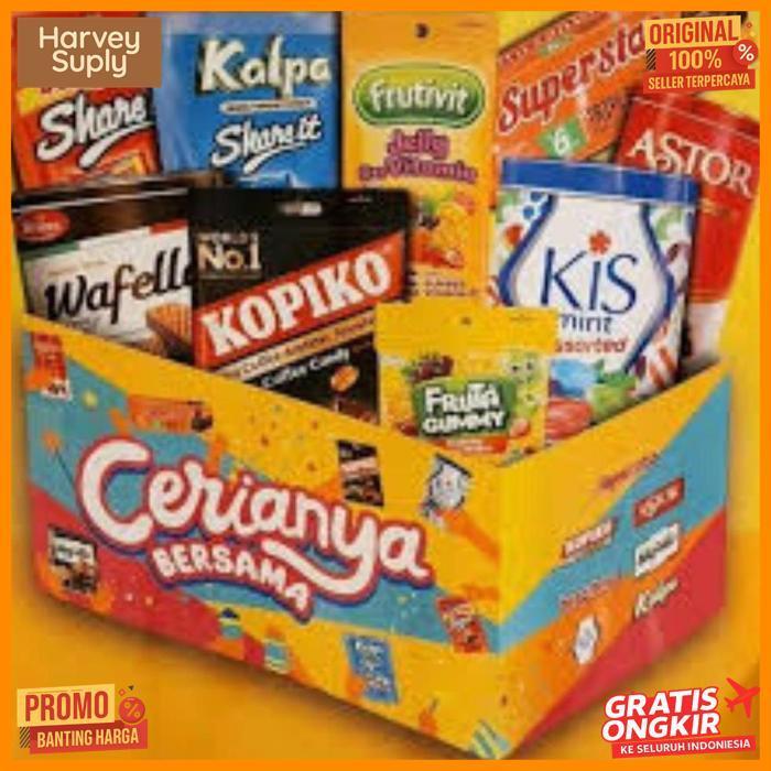 Terbaru Paket Hampers Parcel Lebaran Idul Fitri Mayora Special Festive Box Of Happines Isi 10 Produk