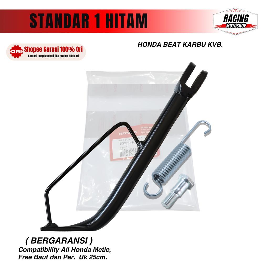 Ready STANDAR 1 SAMPING+PER VARIO150, VARIO125 K59 - Standar Hitam samping Original 25cm