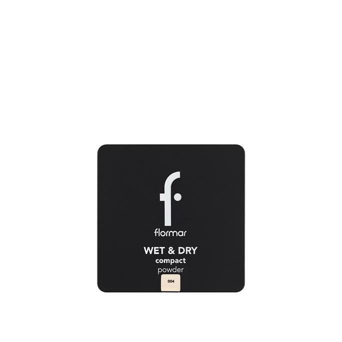 BIG SALE - Flormar Wet & Dry Compact Powder | Bedak Foundation Padat Two Way Cake