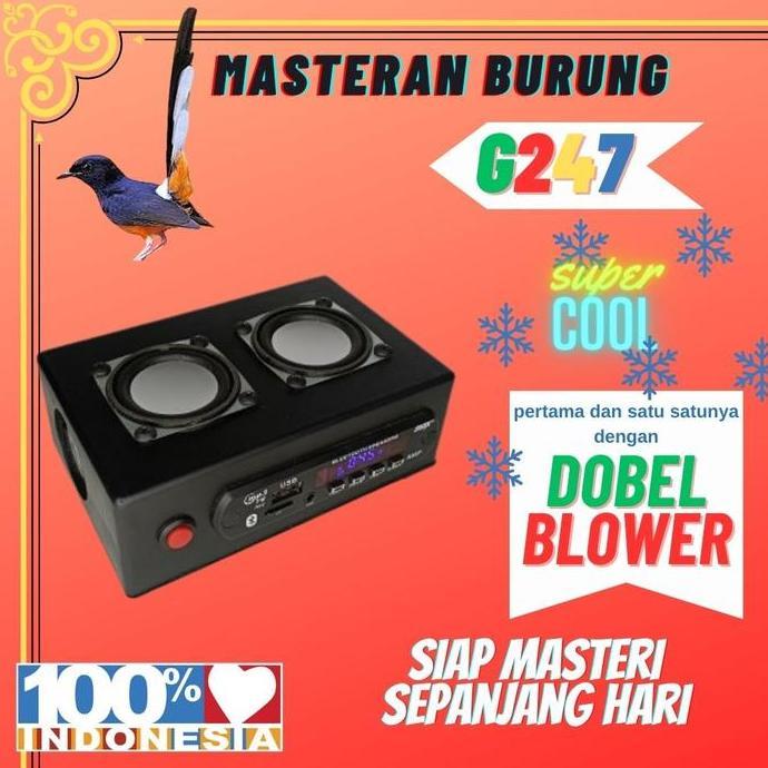 DISKON SPESIAL - SPEAKER SPIKER MASTERAN BURUNG G247 MASTER SPEKER KONCER SONO GO MP3 DIGITAL Blueto