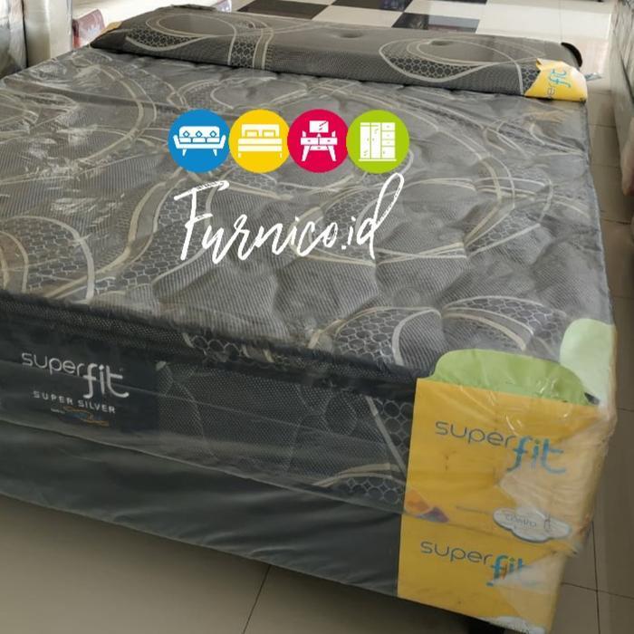 kasur springbed COMFORTA SUPER FIT SILVER 120X200 (bed only)