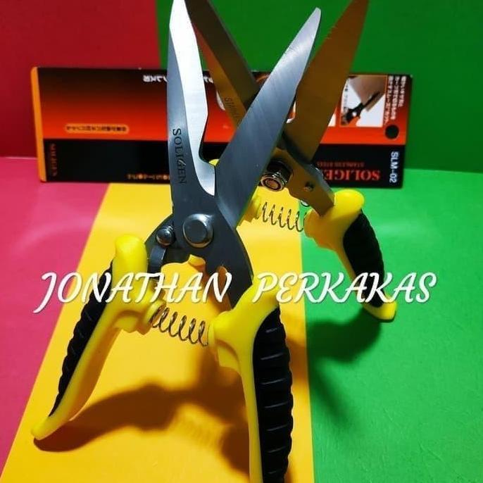 Gunting serbaguna soligen 02/gunting soligen 02 kebun,buah,bunga
