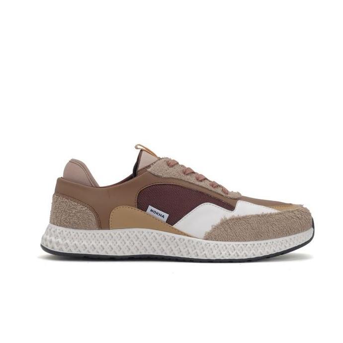 Nokha Sepatu Sneakers Namsan Brown Pria