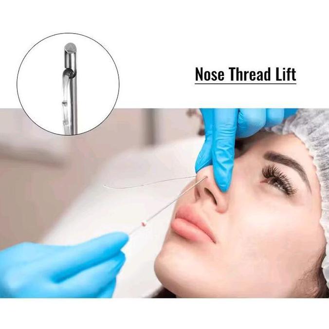 (2pc benang) minerva benang hidung nose threads benang hidung PCL PDO pcl 19G*60mm pdo 19G*60mm 38mm