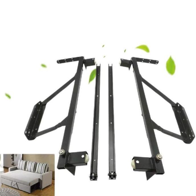 ZASSAT 1 Set Engsel Sofabed Slider / Engsel Mekanik Sofa Bed Sliding / Engsel Lipat Sofa Bed