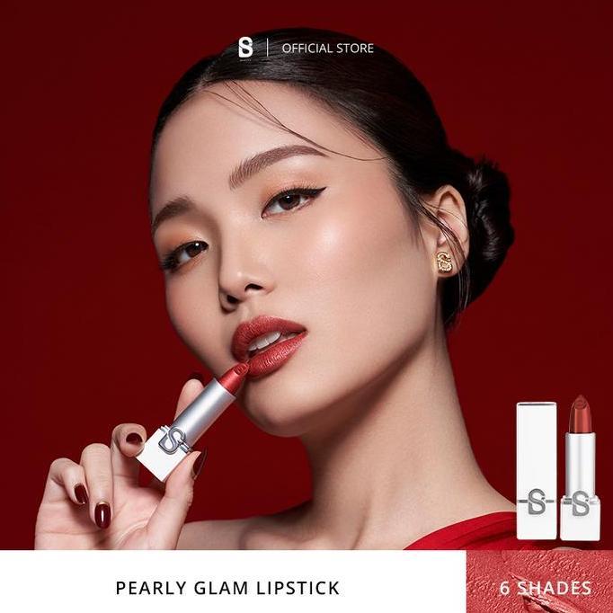 HARGA GROSIR - Buttonscarves Beauty - Pearly Glam Lipstick