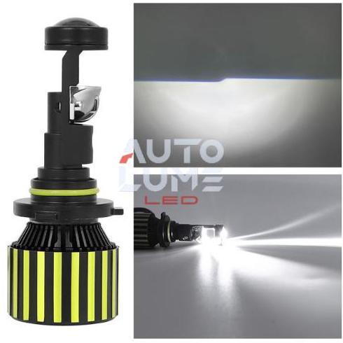 NEZGEFIG Lampu Depan LED Lampu Depan Proyektor Led A90 PRO 90w H4 Lensa Mini H11 H7 9005 9006 H4 Lam