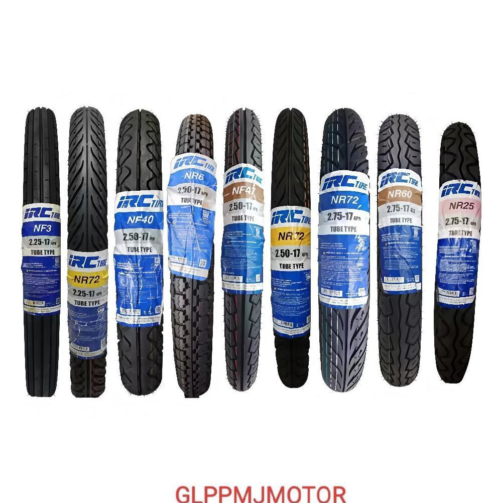 Ban Luar IRC Tubetype Motor Ring 8, 10, 14, 16, 17, 18, 19, 21 (Pakai Ban Dalam) Tubetype NR57M NF63