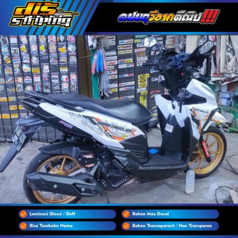 STRIG VARIO LED OLD 125 150 TRANSPARAN CUSTOM LIVERY BUS STJ