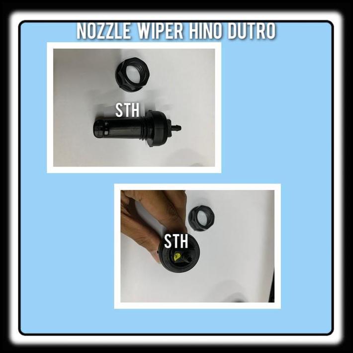 TERBARU NOZZLE WIPER HINO DUTRO SUDAH BERIKUT MUR NOZZLE WIPERNYA 