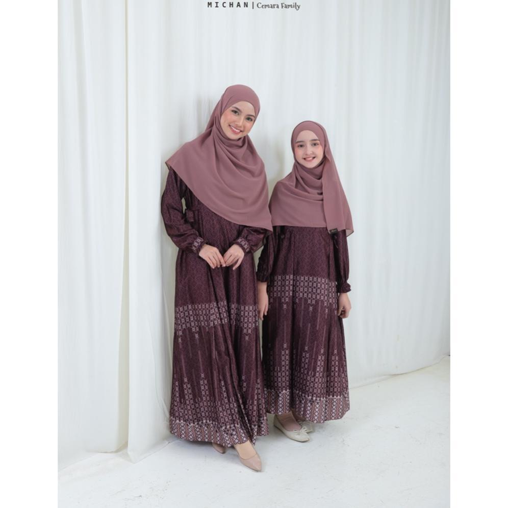 MARTHASARYNA MICHAN SARIMBIT KELUARGA CEMARA BURGUNDY PREMIUM