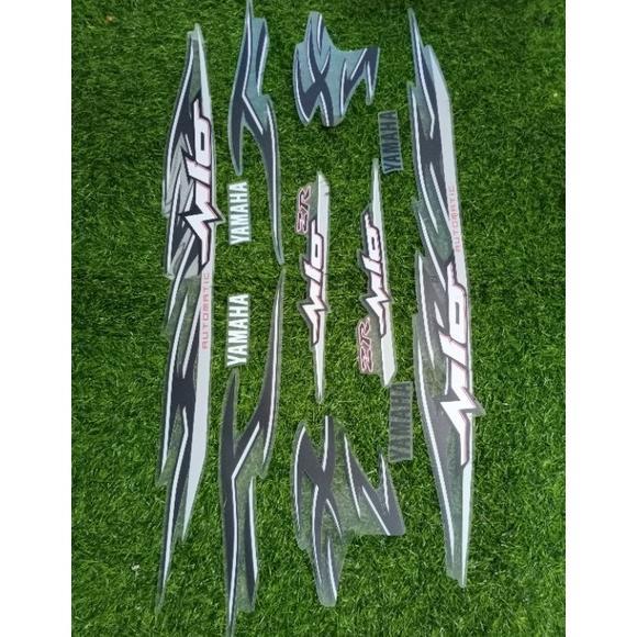 STRIG TRANSPARAN MIO SOUL KARBU CUSTOM STICKER MIO SOUL MX TRANSPARAN