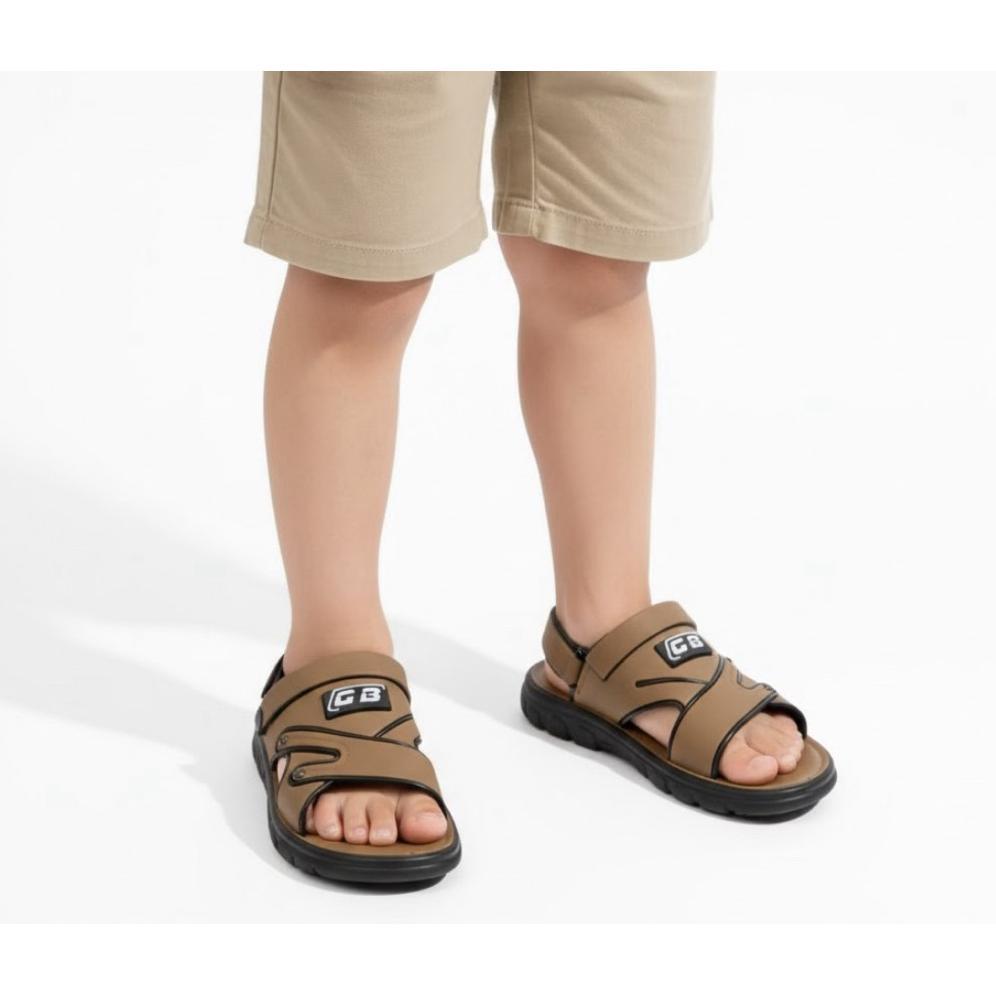 DISKON SANDAL SELOP ANAK COWOK KULIT TEBAL ANTI SELIP