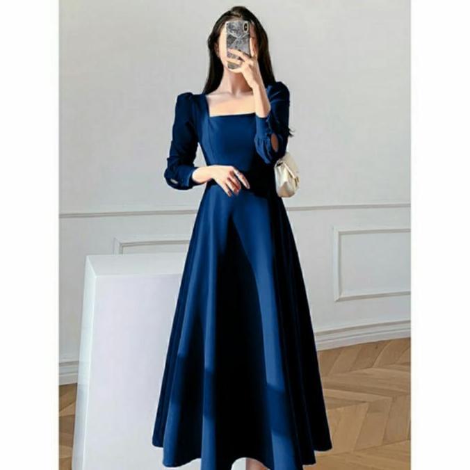 OVERAJA Dress Rani / Baju Wanita Dewasa / Gaun Dress Pesta Mewah Elegan / Baju Kondangan Wanita Mode