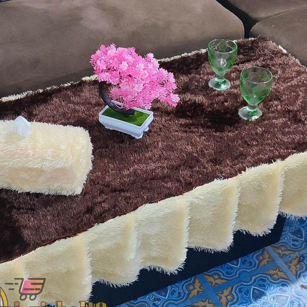 Taplak Meja Ruang Tamu / Taplak Meja Rumbai Ruang Tamu / Taplak Meja Kaca Ruang Tamu