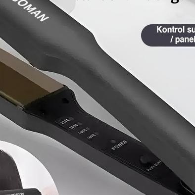 Mangoman 2 In 1--329 Original Ion Fast Heating Catok Rambut Dan Catok/Alat Pengeriting Rambut (Alat 