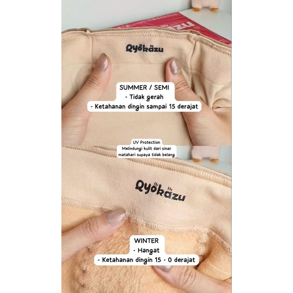 Qyokazu Bare Leg Like Through Stocking Uv Semi Kulit Jepang Terlihat Seperti Kulit Kaki Asli