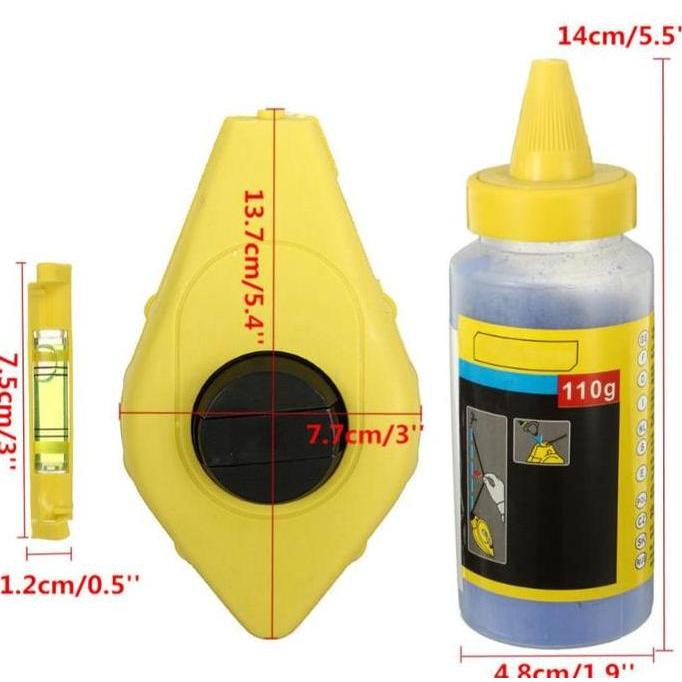 NILKAN Benang Sipatan Ukur Tukang Set/ benang tukang set