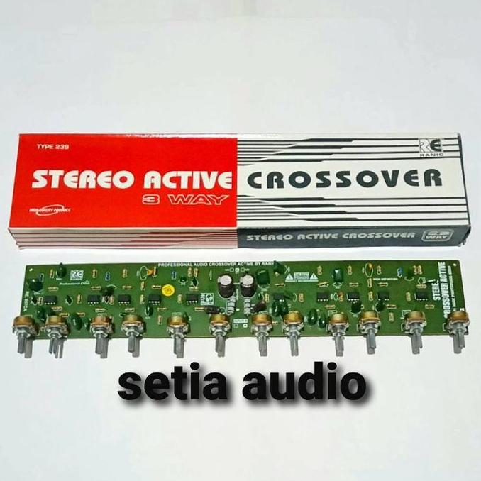 KOQOZIE kit aktif crossover 3 way