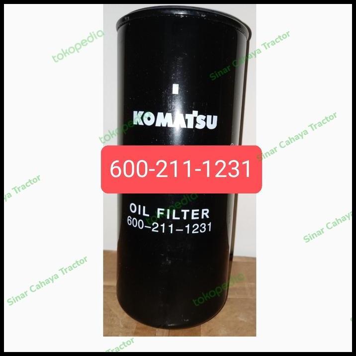 TERLARIS 600-211-1231 600 211 1231 KOMATSU OIL FILTER 1231 