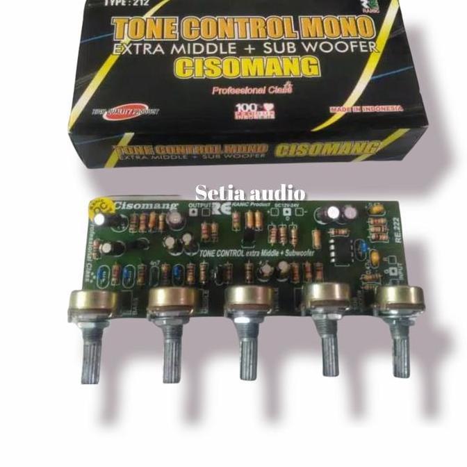 KOQOZIE kit tone control mono middle plus subwofer