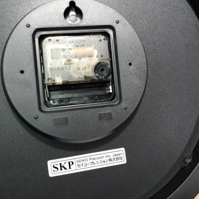 Ready Jam Dinding Wellington Seiko Kayu 606295 Original