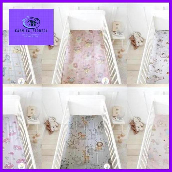 Sprei tensel bayi / sprei bayi tensel / sprei kasur bayi