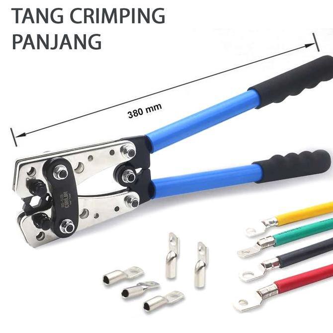MURVAL Tang Skun Crimping Crimper Taff Pengupas Pemotong Kabel Panjang Besar