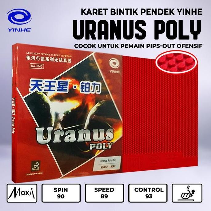 Karet Bat Bintik Pendek Yinhe Uranus Poly Max Bintik Serang Spin