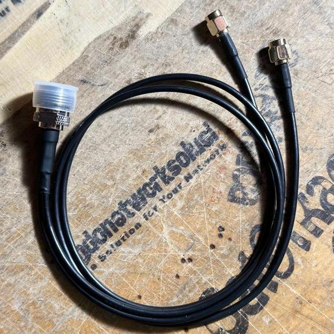 Konektor N Female ke SMA Male Alat Kabel Router PIGTAIL ADAPTER ADAPTOR MODEM Impedance 50 Ohm Tipe 