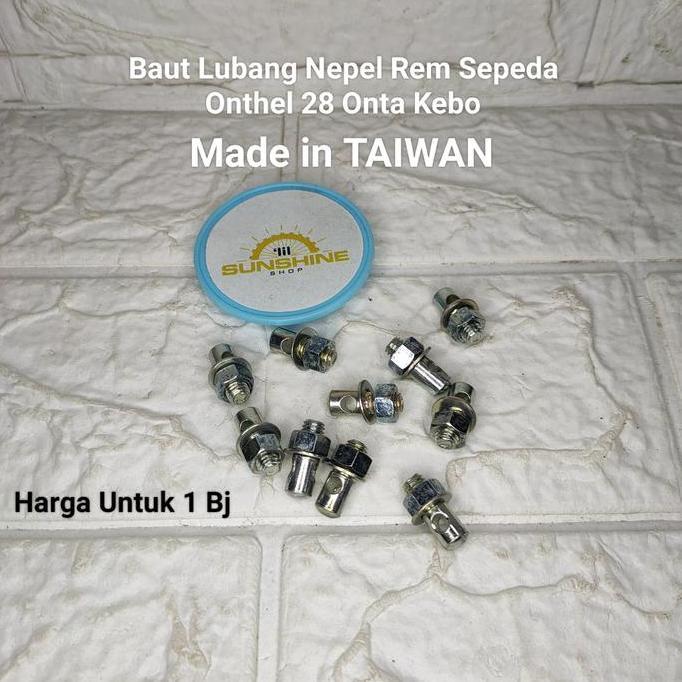 Baut Nepel Rem Sepeda Onthel / Baut Lubang Rem Sepeda Ontel Jadul