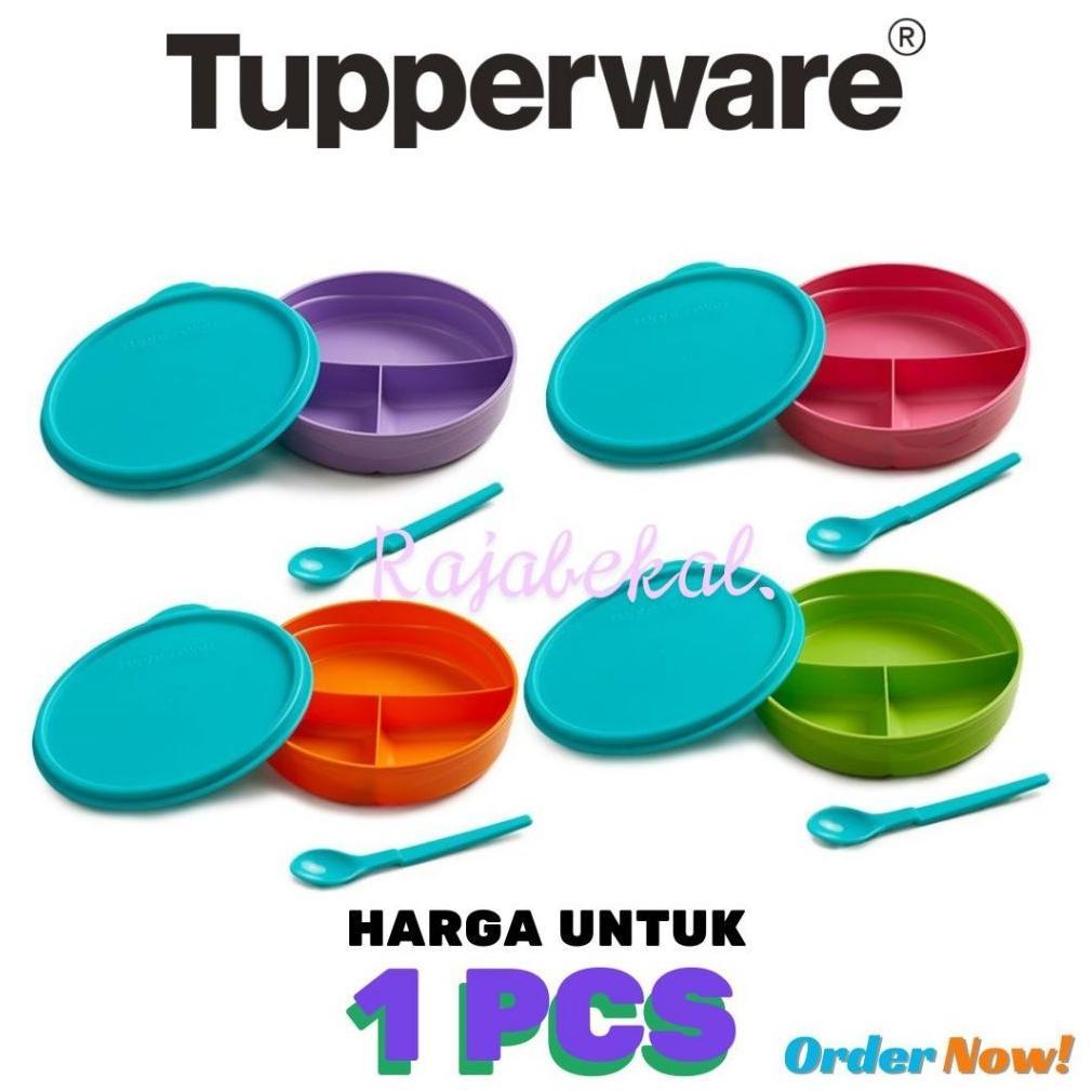[BIG SALE] PROMO Tupperware  Kiddos Bowl tempat makan bulat bersekat