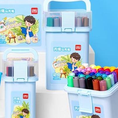 Deli Spidol Akrilik / Acrylic Marker 60 Colors HM311