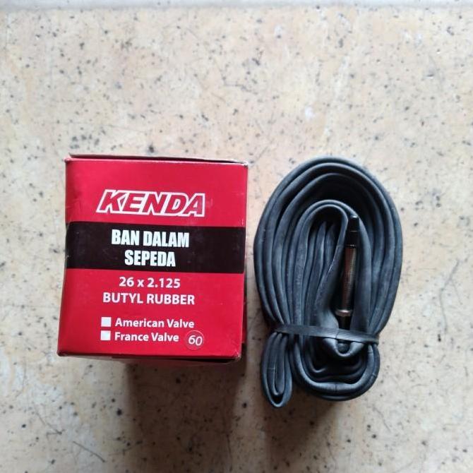 ban dalam 26 x 2.125 2.10 26x2.10 26x2.125 2125 KENDA presta fv 60 mm pentil kecil