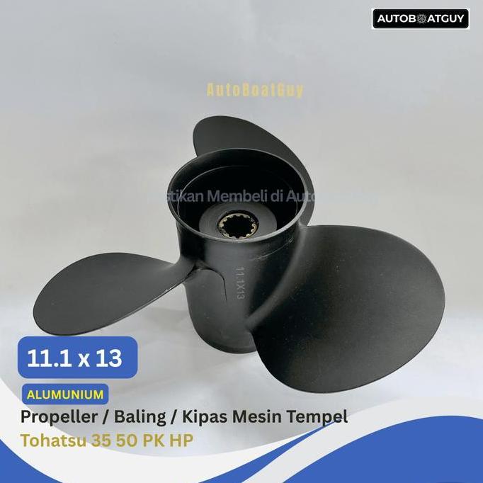 Propeller / Baling-Baling / Kipas Mesin Tempel TOHATSU 35 - 50 PK HP