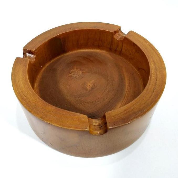 Asbak Rokok Unik Antik Dari Kayu Jati Asli