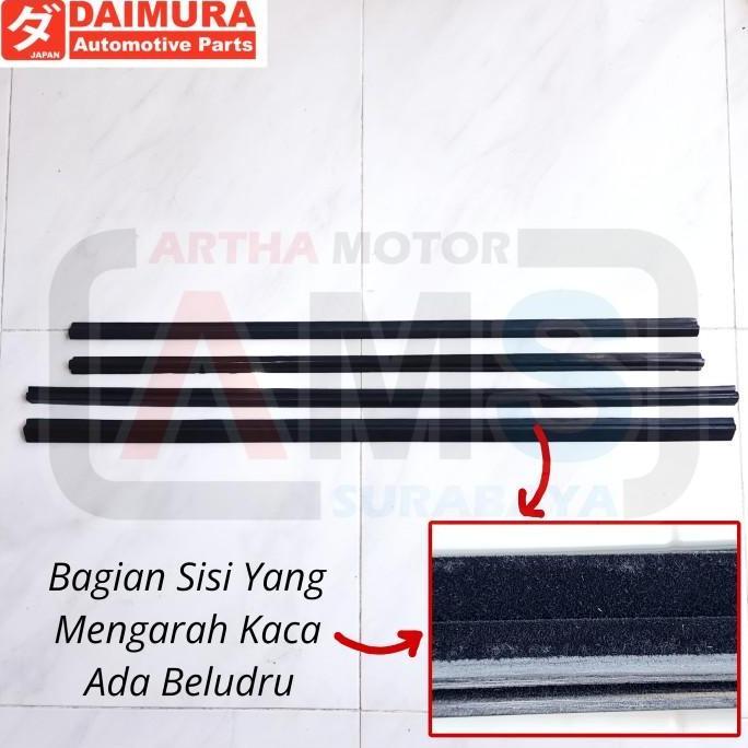 Karet List Lis Pelipit Kaca Pintu Samping Mobil Pickup Box Truck Karet Weather Strip Pelipit Kaca Pi
