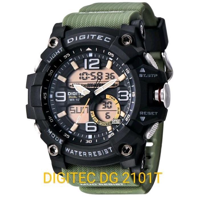 Strap/tali jam tangan Karet fit to Digitec Dg2125/Dg2101/Dg2129 murah