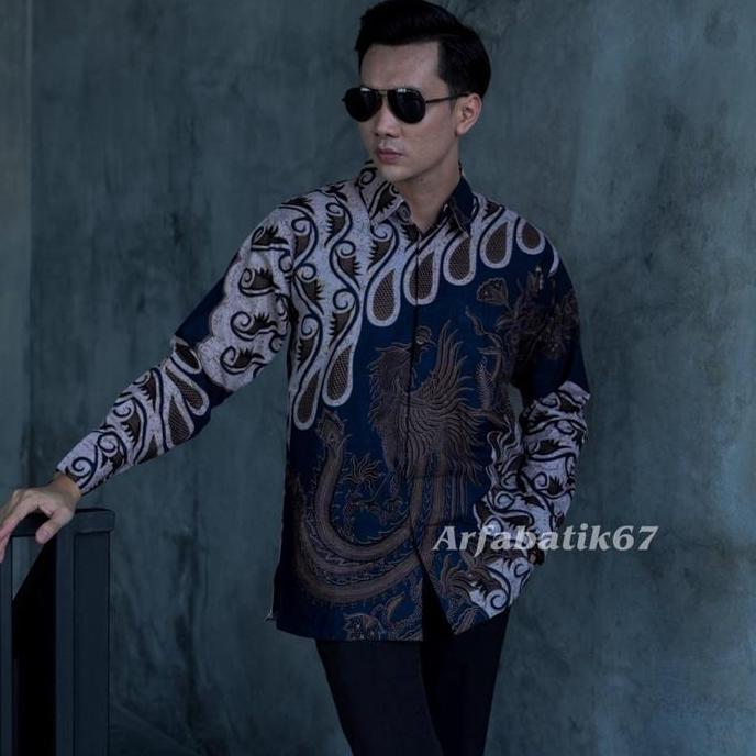 Parang Barong kemeja batik pria katun solo premium lapis tangan panjang dan pendek furing by arfabat