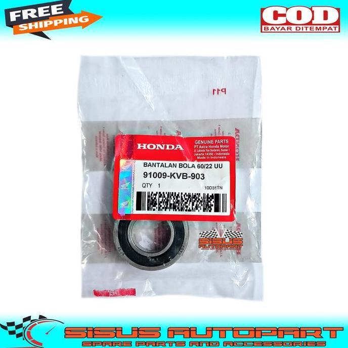 Bearing 6022 Bearing 60/22 Laher 6022 Bantalan Roda Belakang Beat Vario Scoopy / Klaher 6022