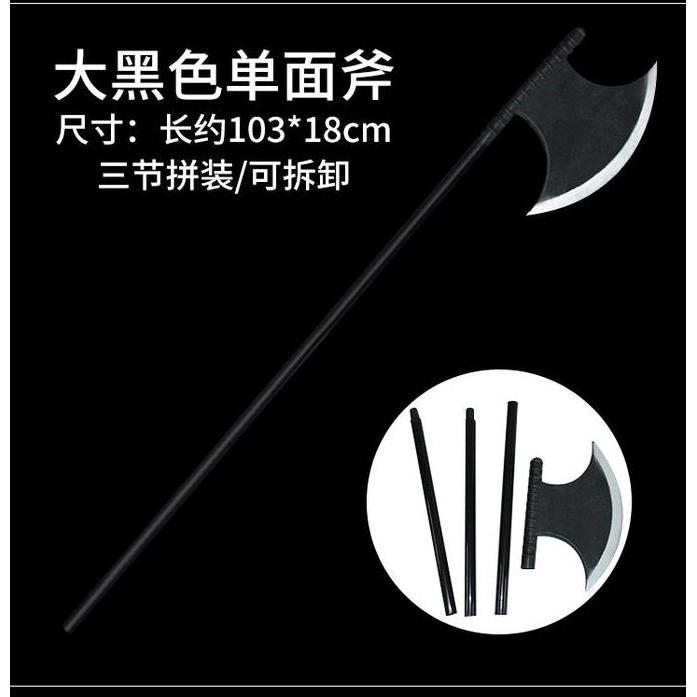 HWWP mainan halloween kapak iblis dewa kematian scythe sabit