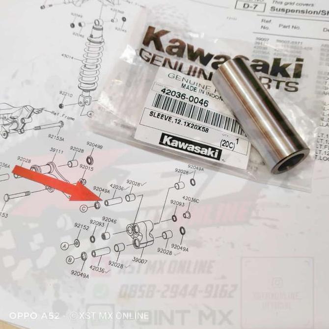 bosh unitrack klx 150 original