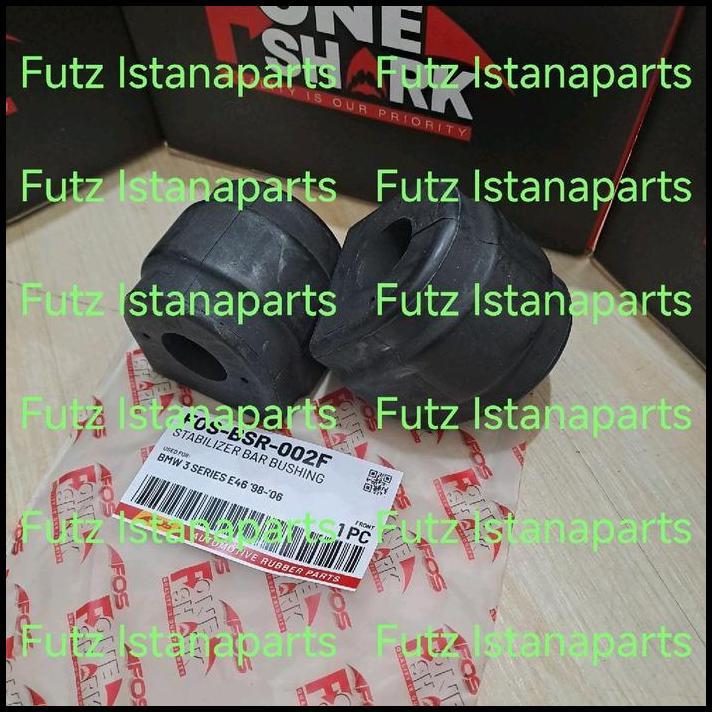 GRATIS ONGKIR KARET STABIL / STABILIZER / ANTI ROLL BAR BUSHING DEPAN MERK F-ONE SHARK BMW E46 TH 19