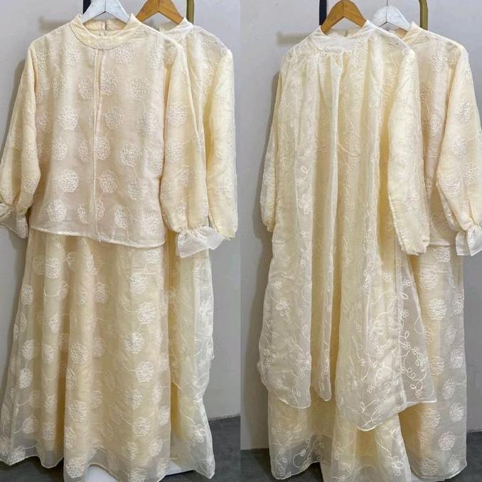 Jeena dress kurung melayu | dress lebaran malay kurung melayu | (free belt) | gamis wanita muslim - 