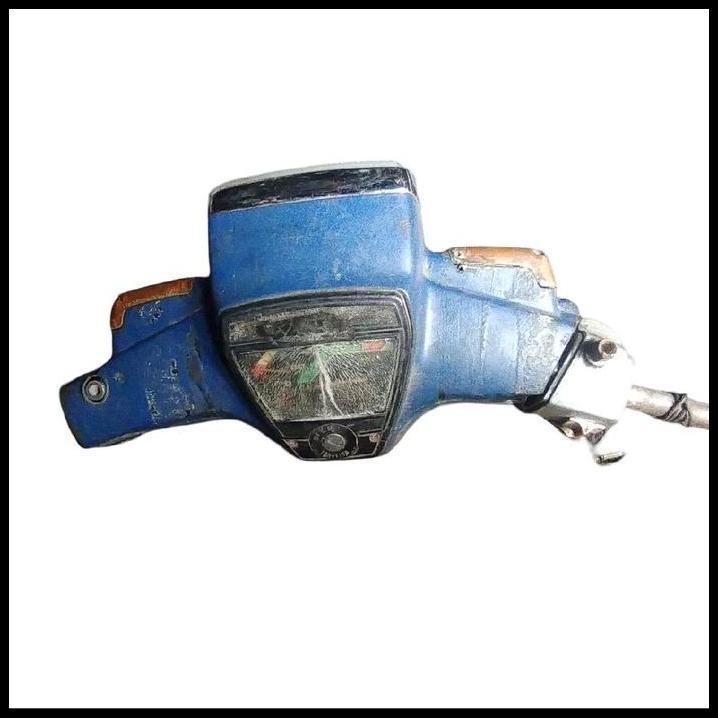 BEST DEAL SETANG SETIR BATOK DEPAN BELAKANG SPEEDOMETER LAMPU 1SET SUZUKI RC80 RC100 ORIGINAL COPOTA