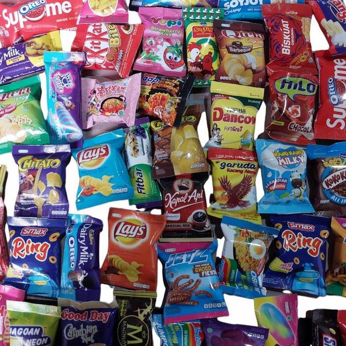 Magnet Kulkas Miniatur Snack