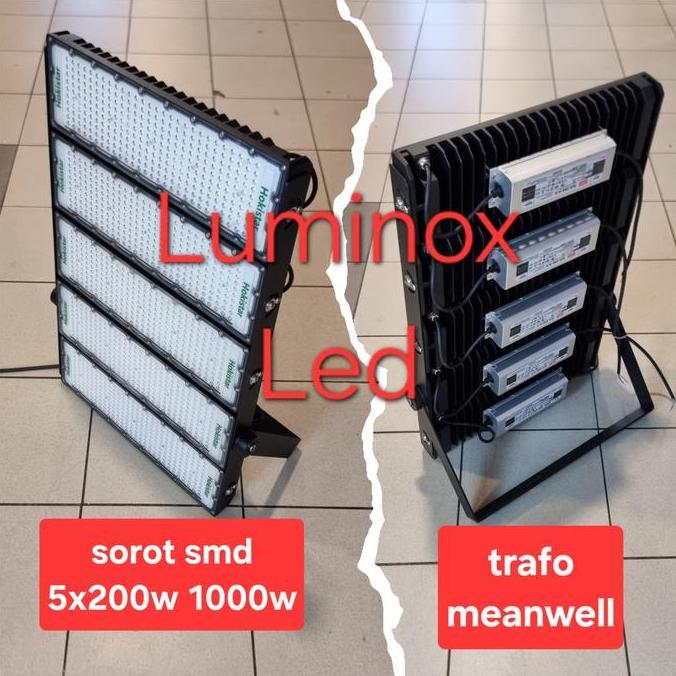 Sorot Floodlight Led 1000W 1000Watt Tembak Led Smd 1000 Watt 220Volt