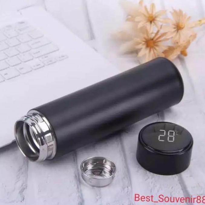 Tumbler Stainless Pengukur Suhu Digital Vacum