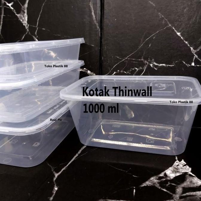 Food Container/Kotak/Box Makanan/Wadah Plastik 1000ml